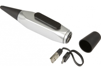 Esferogrfica 5-em-1: Powerbank + Suporte Telemvel + Esferogrfica + Carregador + Limpador