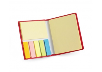 Estojo com post it