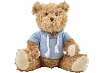 Urso de pelcia com capuz