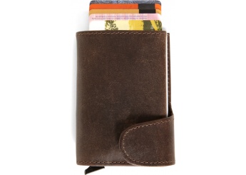 Carteira com suporte para carto RFID