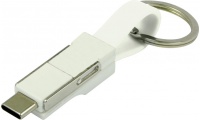 Cabo USB em ABS sobre anel