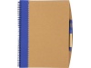 Caderno em carto reciclado com esferogrfica