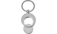 Porta-chaves com ficha para carrinho de compras