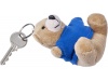 Porta-chaves tipo urso de peluche