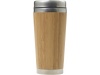Caneca de viagem trmica em bambu 400 ml
