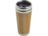 Caneca de viagem trmica em bambu 400 ml