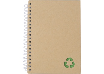 Caderno de papel efeito pedra