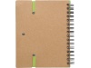 Bloco de papel reciclado