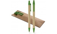 Conjunto de esferogrfica e lapiseira LEAF 