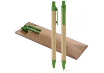 Conjunto de esferogrfica e lapiseira LEAF 