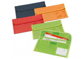 Bolsa porta-documentos de viagem