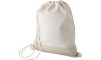 Mochila com cordo de algodo