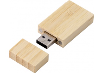 Pen de Memria USB 2.0 32GB em bambu
