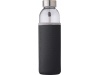 Garrafa de vidro 500ml com bolsa
