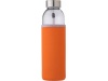 Garrafa de vidro 500ml com bolsa