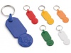 Porta-chaves com moeda