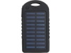 Powerbank de energia solar ABS emborrachado 4.000 mAh