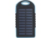 Powerbank de energia solar ABS emborrachado 4.000 mAh