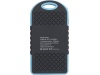 Powerbank de energia solar ABS emborrachado 4.000 mAh
