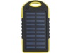 Powerbank de energia solar ABS emborrachado 4.000 mAh