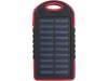 Powerbank de energia solar ABS emborrachado 4.000 mAh