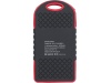 Powerbank de energia solar ABS emborrachado 4.000 mAh