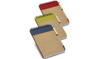 Bloco de notas + esferografica