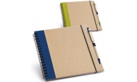 Bloco de notas + esferogrfica