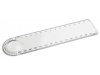 Rgua com lupa 15cm