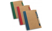 Bloco de notas + esferografica