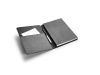 Capa com bloco de notas