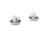 Conjunto de 2 chvenas de caf
