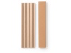 Conjunto de 10 palhinhas em papel kraft LAMONE