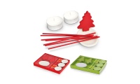 Conjunto aromtico: 3 velas + incenso