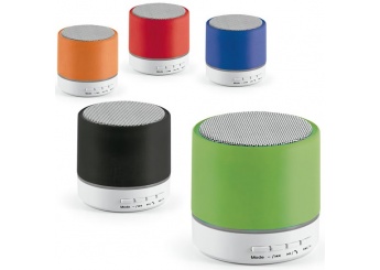 Coluna com microfone