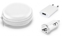Conjunto de carregadores USB