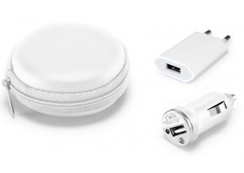 Conjunto de carregadores USB