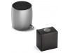 Mini coluna com microfone