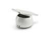 Coluna com microfone