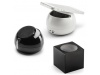 Coluna com microfone