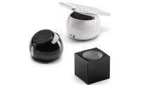 Coluna com microfone