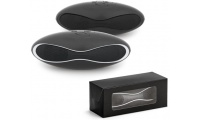 Coluna com microfone