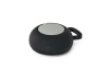 Coluna com microfone