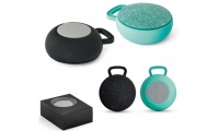 Coluna com microfone