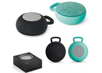 Coluna com microfone