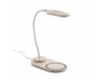 Candeeiro de mesa com carregador wireless (Fast, 10W) OZZEL