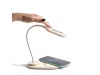 Candeeiro de mesa com carregador wireless (Fast, 10W) OZZEL