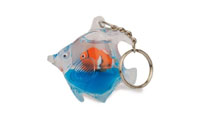 Porta-Chaves gua com Peixe