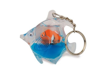 Porta-Chaves gua com Peixe