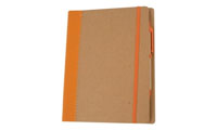Caderno A5 Carto Reciclado + Caneta
